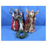 2 Christmas Figurines