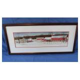 Mildred Sands Kratz Watercolor "Big Red Berks