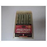 Pigma Micron Fine Line 6 Pens Set