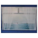 Printed Canvas-Sea out the Window, Gallery Wrap