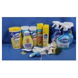 Lysol Bathroom Cleaner, Clorox Wipes & Spray,
