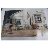 Mildred Saudi Kratz Painting "Antique Store"