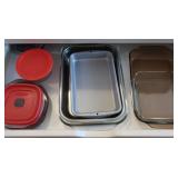 Glass & Metal Baking Dishes, Pyrex 4 c Glass Bowl