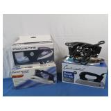 2 NIB Travel Dry Irons, 1 used Dry Iron