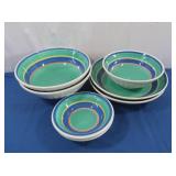 7 Italian Made Ceramic Bowls