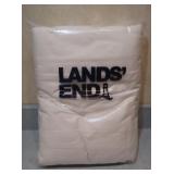 NIP Lands End Queen Cotton Knit Sheet Set