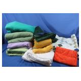 Huge Lot Crafting Fabrics, Projects in HD Tote