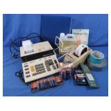 Huge Tape Dispenser, Canon Canola Adding Machine