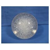 Clear Glass Controlled Bubble Paperweight