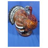 Turkey Ceramic Cookie Jar