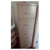 5-drawer XL Metal Filing Cabinet 18x28.5x60