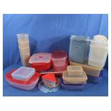 Plastic & Aluminum Foil Food Storage-Tupperware,