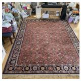 Karastan Beautiful Wool Woven Rug w/Fringe 10"x14"