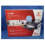 NIB I Omega CD-RW USB 2.0 External Drive