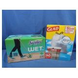 Swiffer Wet Mopping Cloth Refills, 13 Gal Glad