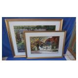 Mildred Sands Kratz Watercolor "Fall at the