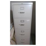4-drawer File Cabinet 52hx26.5"d