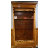 Antique Pa. RR Keyholder made into a Gun Cabinet