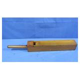 Antique Pipe Organ Wood Pipe "B"