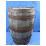 Heavy Oak Keg w/Side & End Bungholes