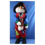 Stuffed Snowman Decor