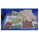 Doily Tablecloth, Shower Curtain