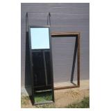 Door Hanging Full Length Mirror-50x14.5" &