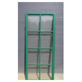 Vintage 8-panel Wood & Glass Window 56.5x24"