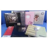 Photo Albums-6 unused, 2 opened