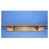 Oak Shelf 35" w/Dish Cloth
