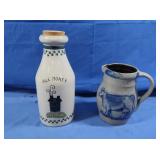 2 Crocks-10" and 6" (Rowe Pottery 1993)