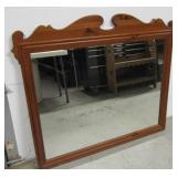 Ethan Allen Cherry Framed Mirror 47x41"
