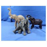 Elephant Lot-Ceramic, Paper Mache