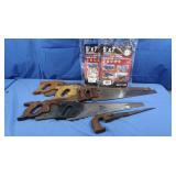 5 Hand Saws, Keyhole Saw, 5