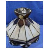 Stained Glass Shade Hanging Lamp