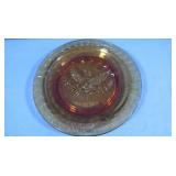 Vintage LE Smith Amber Bicentennial Eagle & Star