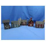 5 Painted Wood Houses