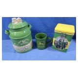 John Deere Cookie Jar, Coffee Canister, Coffee