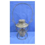 Vintage PRR Dressel Railroad Lantern w/Etched
