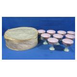 9 O&EG Royal Porcelain Paitned Cups