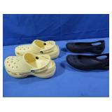 2 New Pair Ladies Crocks sz 7