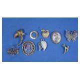Costume Jewelry-Pins