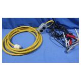 Heavy Duty Extension Cord, Jumper Cables