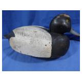 Vintage Handpainted Canvas Duck Decoy