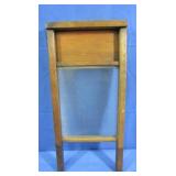 Small Ridged Glass Washboard