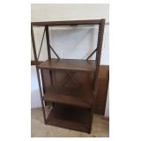Metal 4-shelf Shelving Unit 60hx30wx15.5"d