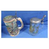 Great Smokey Mountains & Bugling Elk Beer Steins