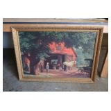 Wood Framed Print (Blacksmith) Paul Detlefsen