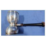 Vintage Fieher Sterling Silver Wood Handled