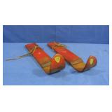 Antique FD Peters Strap on Ski/Skate